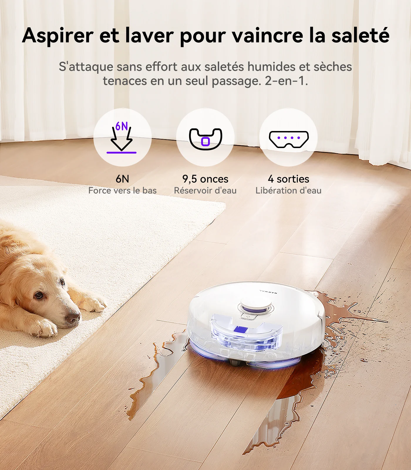 Narwal Freo X Plus Aspirateur Robot Laveur - Image 6
