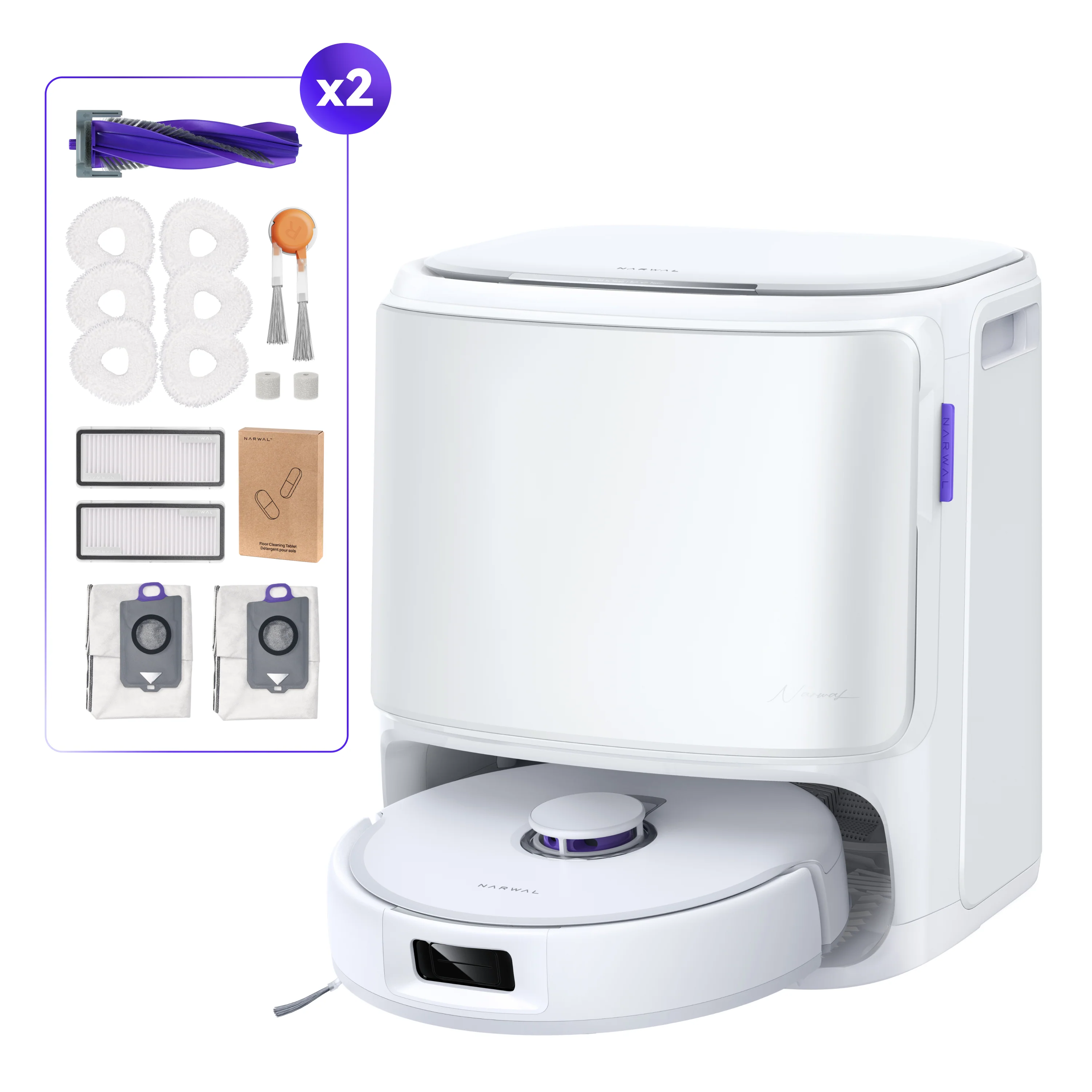 Narwal Freo X10 Pro – Packs combinés avec accessoires - Image 12