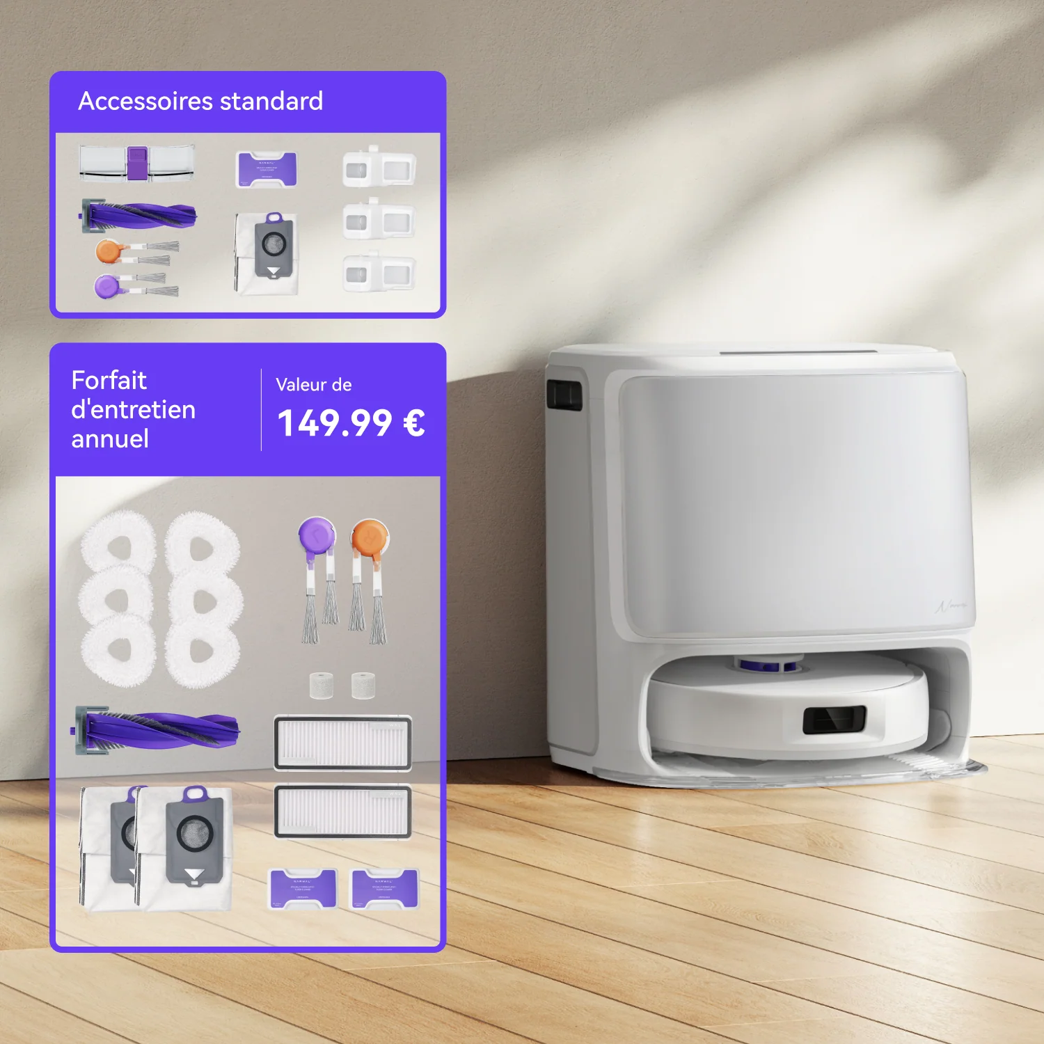 Narwal Freo Z10 – Pack combiné avec accessoires - Image 10