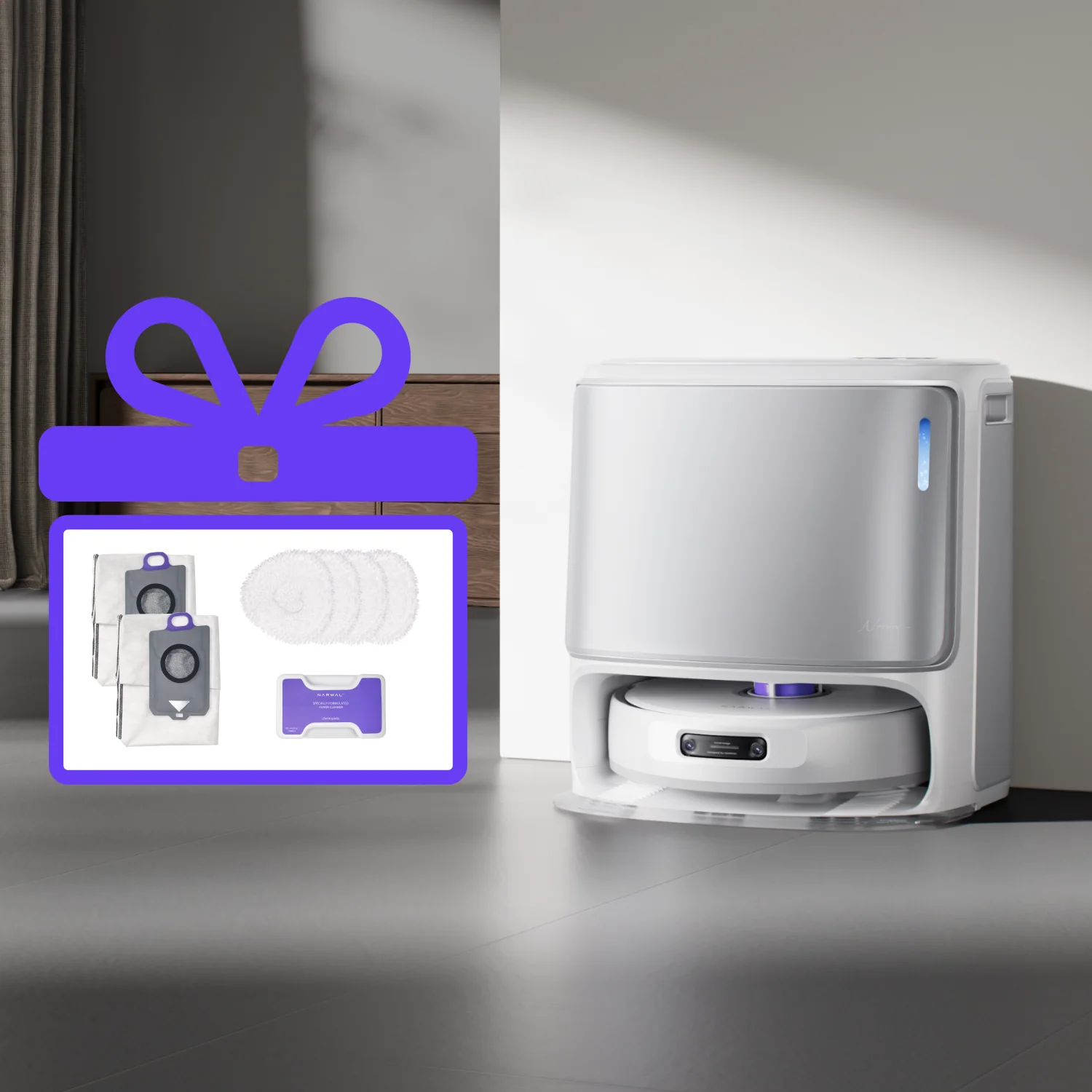 Narwal Freo Z10 Ultra - Pack combiné avec accessoires - Image 15